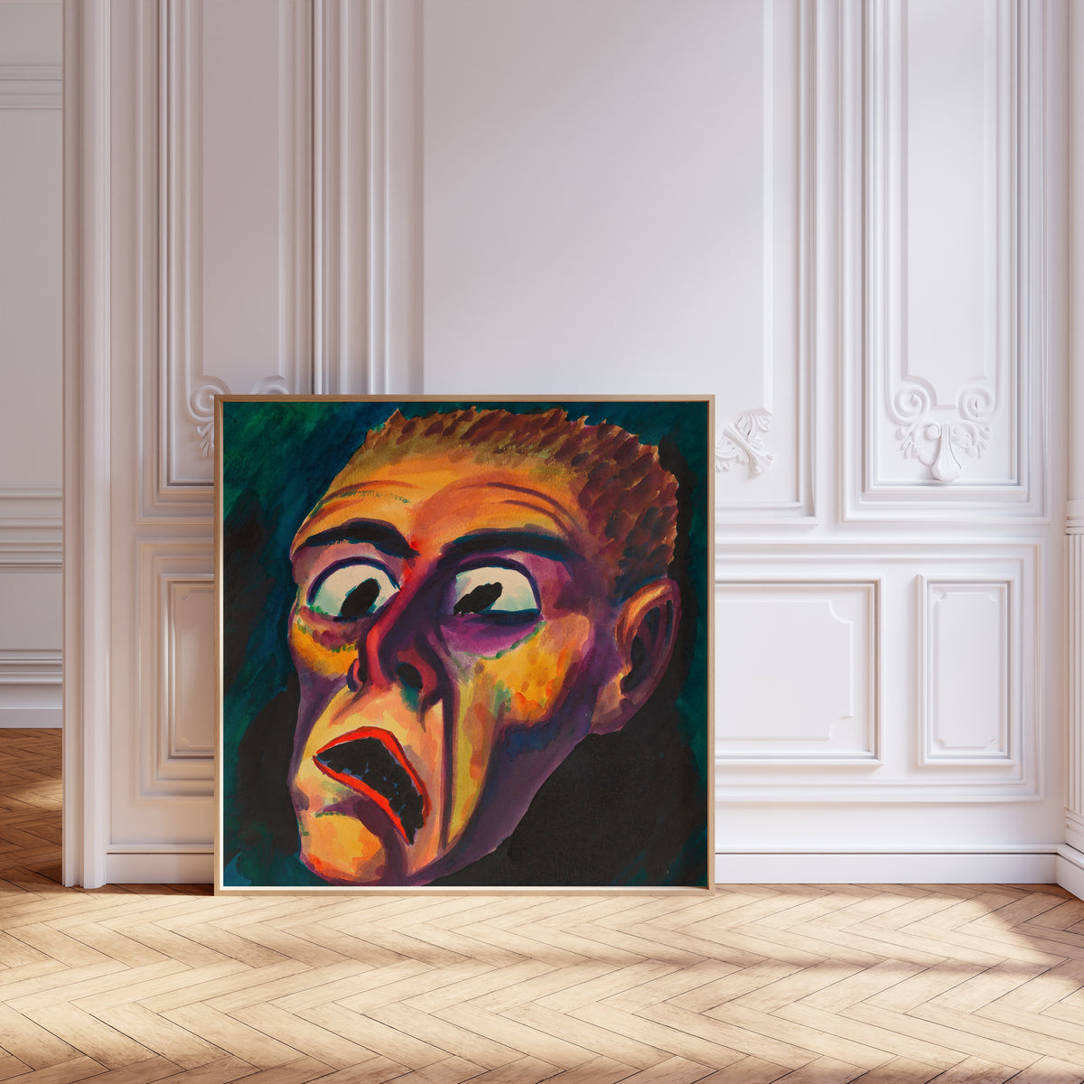 Karl Wiener — Gesicht (Face) | Expressionist Art Print