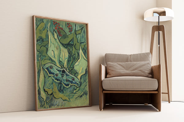 Vincent van Gogh — Giant Peacock Moth | Fine Art Print