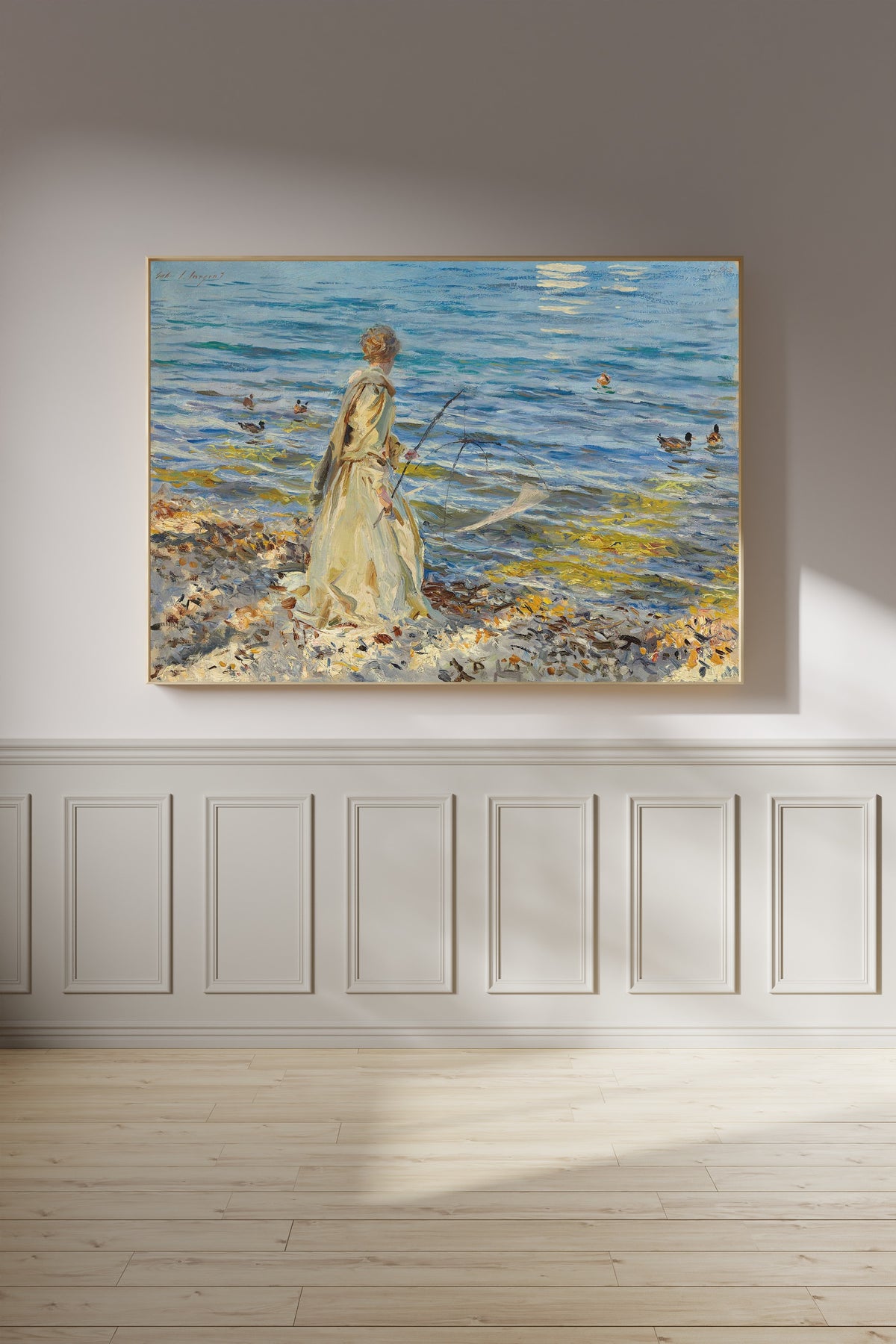 John Singer Sargent — Girl Fishing | Fine Art Print