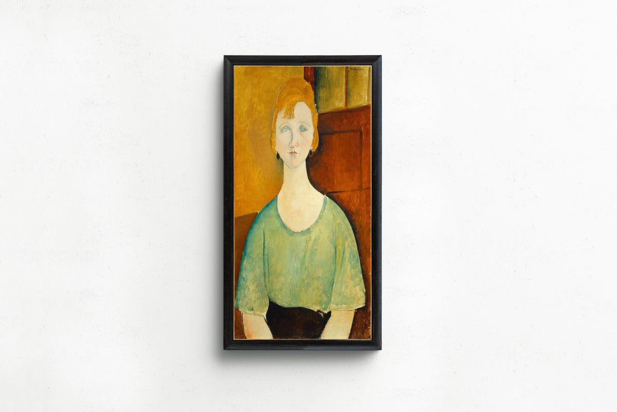 Amedeo Modigliani — Girl in a Green Blouse | Fine Art Print