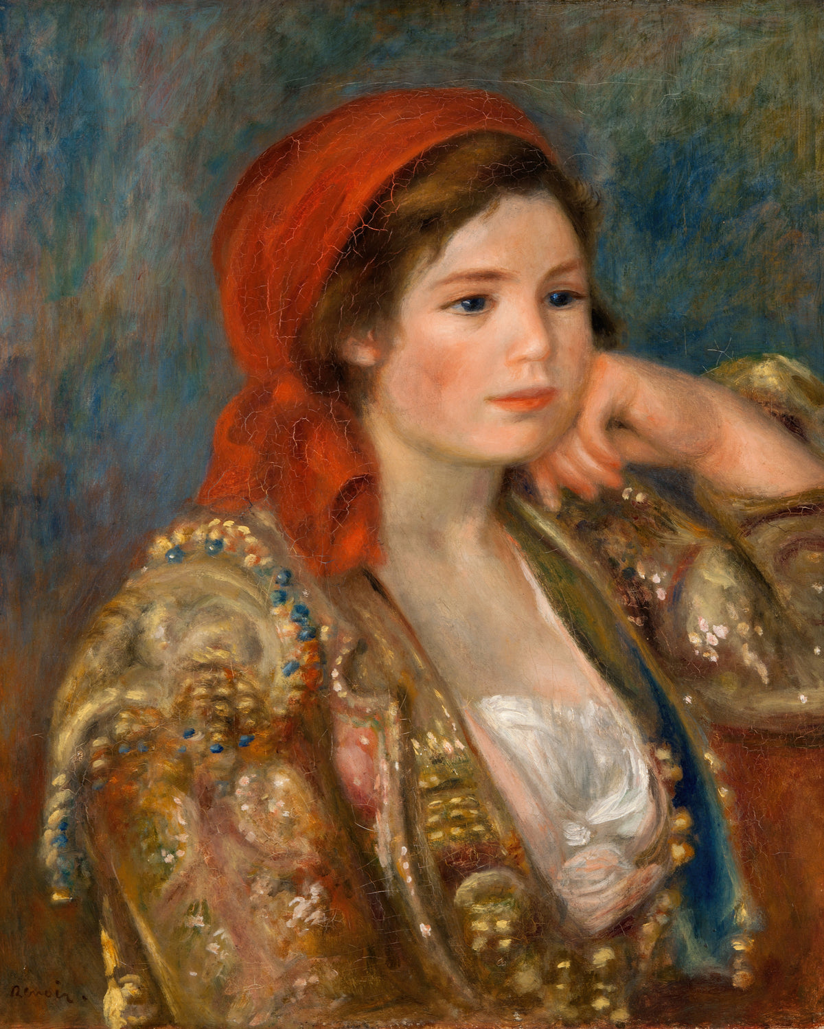 Pierre-Auguste Renoir — Girl in a Spanish Jacket | Fine Art Print