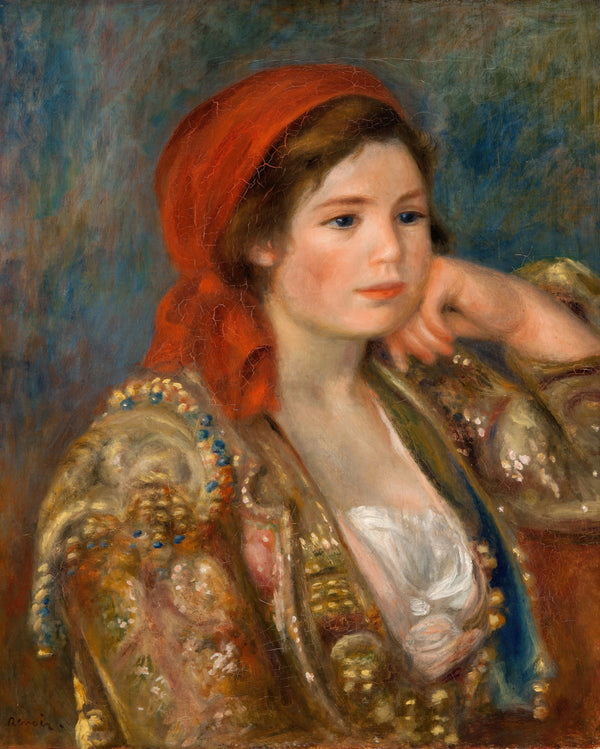 Pierre-Auguste Renoir — Girl in a Spanish Jacket | Fine Art Print
