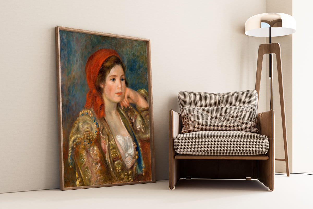 Pierre-Auguste Renoir — Girl in a Spanish Jacket | Fine Art Print