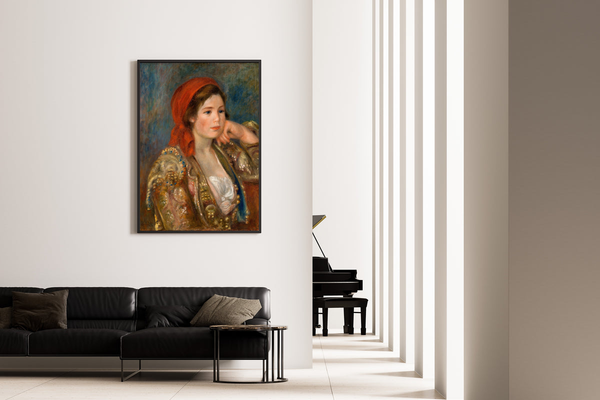 Pierre-Auguste Renoir — Girl in a Spanish Jacket | Fine Art Print