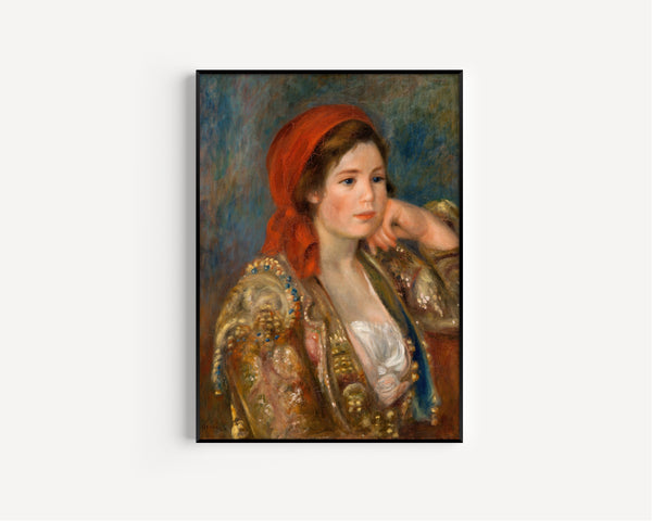 Pierre-Auguste Renoir — Girl in a Spanish Jacket | Fine Art Print