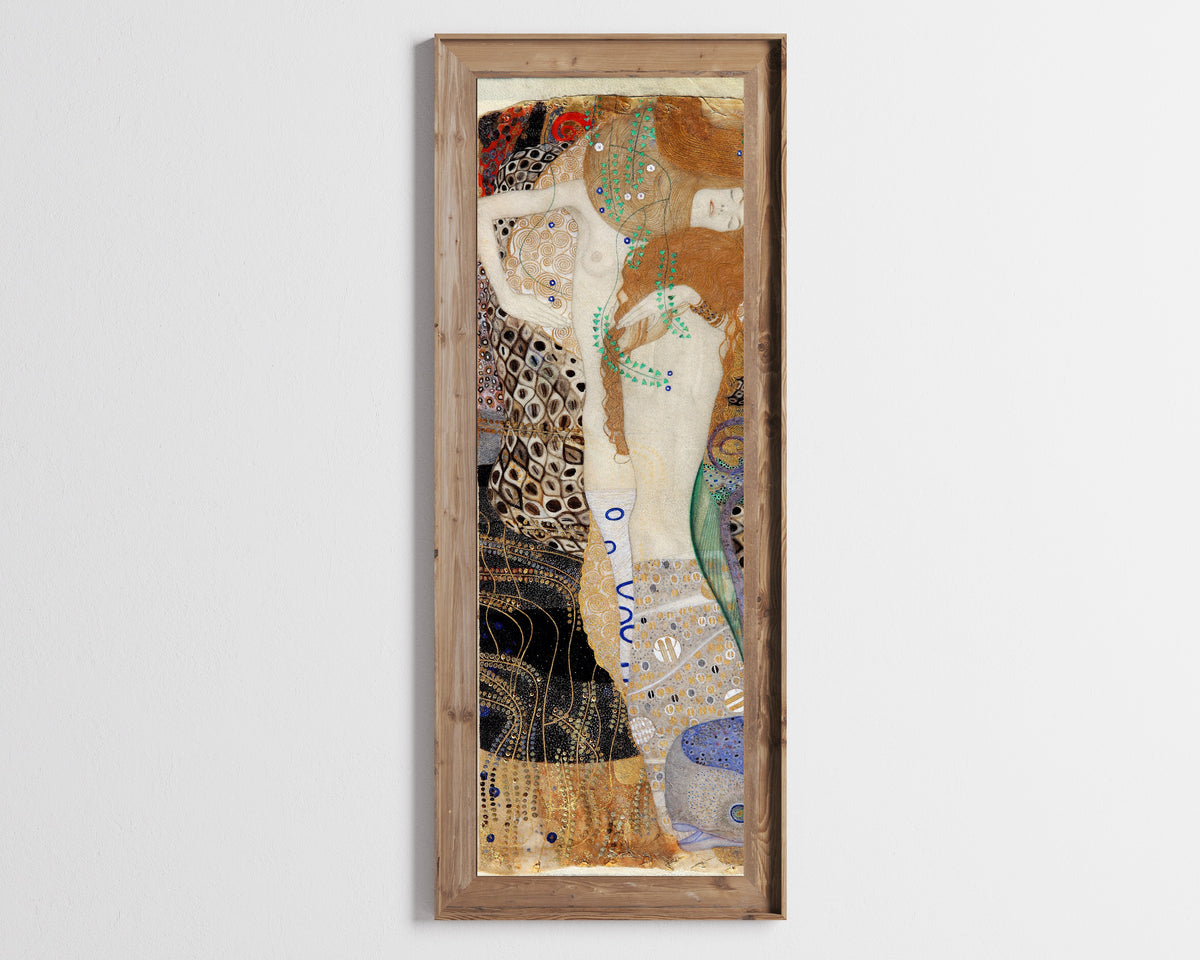 Gustav Klimt — Water Serpents I (Friends) | Fine Art Print