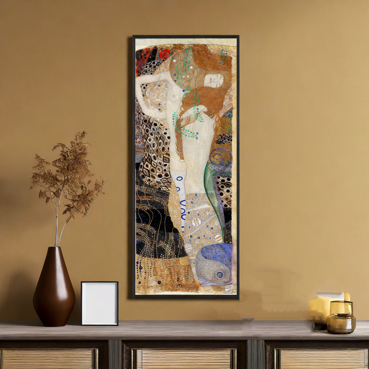 Gustav Klimt — Water Serpents I (Friends) | Fine Art Print