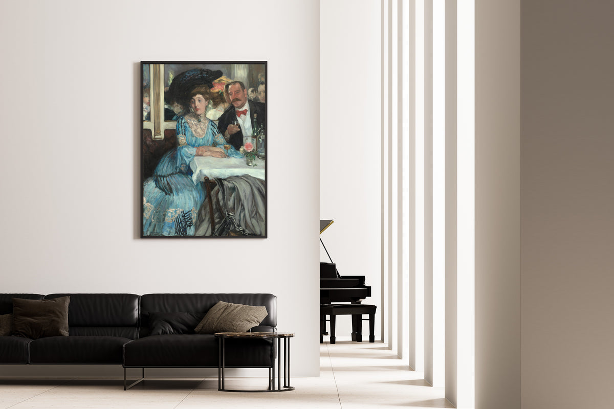 William Glackens — At Mouquin's | Fine Art Print