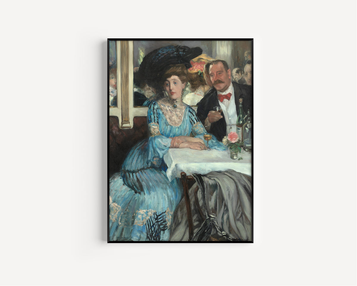 William Glackens — At Mouquin's | Fine Art Print