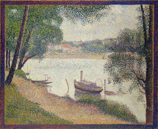 Georges Seurat — Gray Weather, Grande Jatte | Fine Art Print