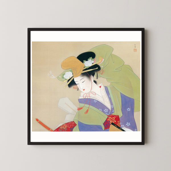 Uemura Shōen — Green Rain (Ryokuu) | Fine Art Print