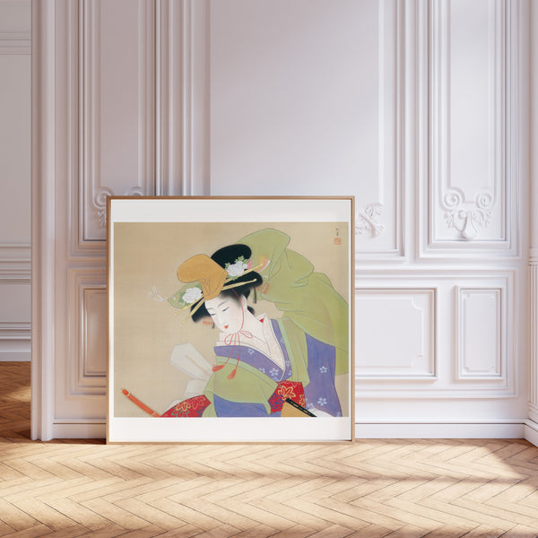 Uemura Shōen — Green Rain (Ryokuu) | Fine Art Print
