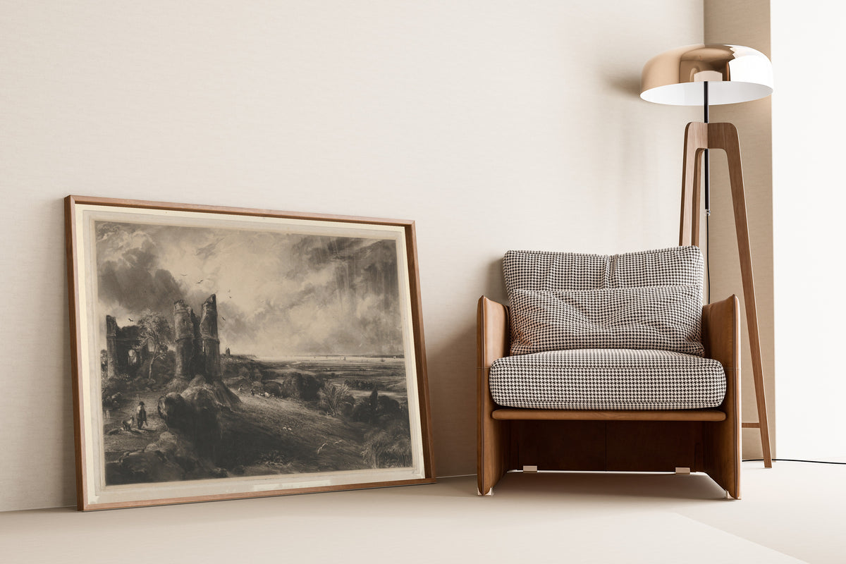 John Constable — Hadleigh Castle: Large Plate | Mezzotint Print
