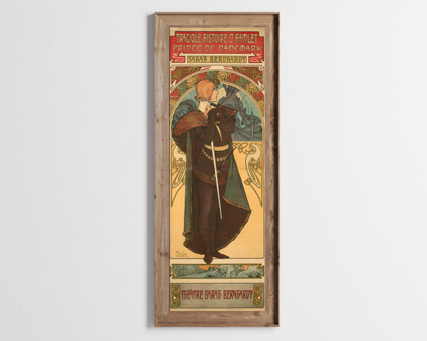 Alphonse Mucha — Hamlet | Vintage Poster Print