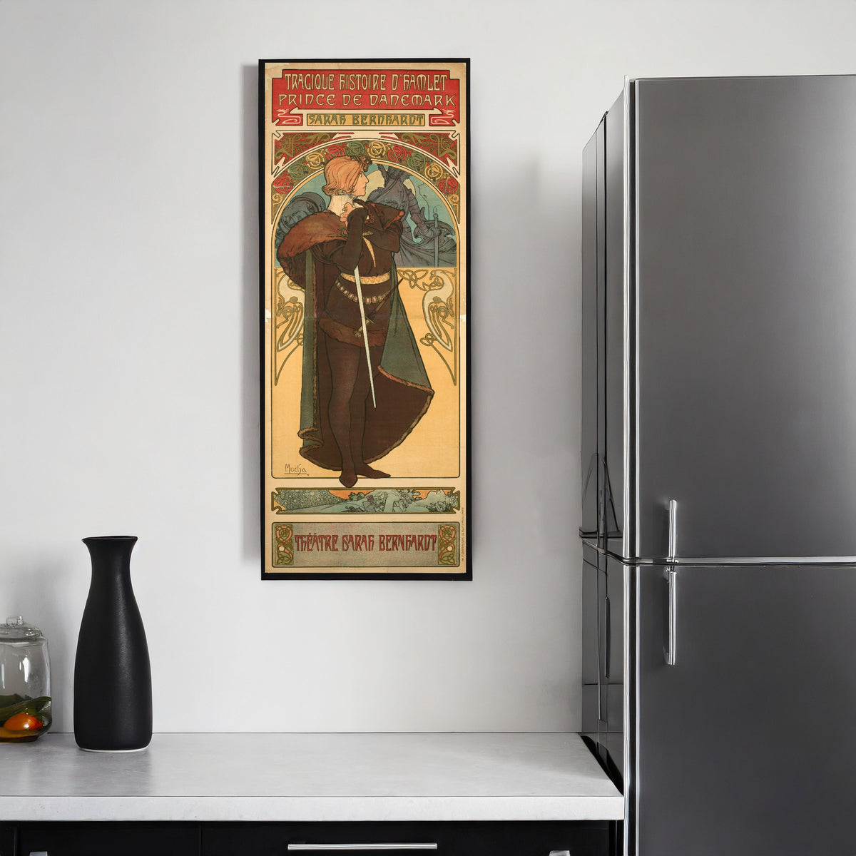 Alphonse Mucha — Hamlet | Vintage Poster Print