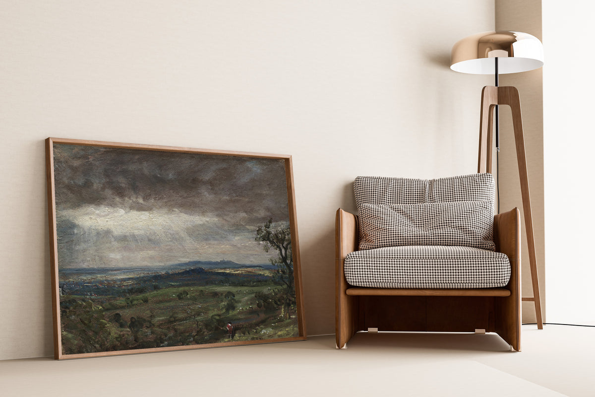 John Constable — Hampstead Heath, Looking Toward Harrow | Landscape Fine Art Print
