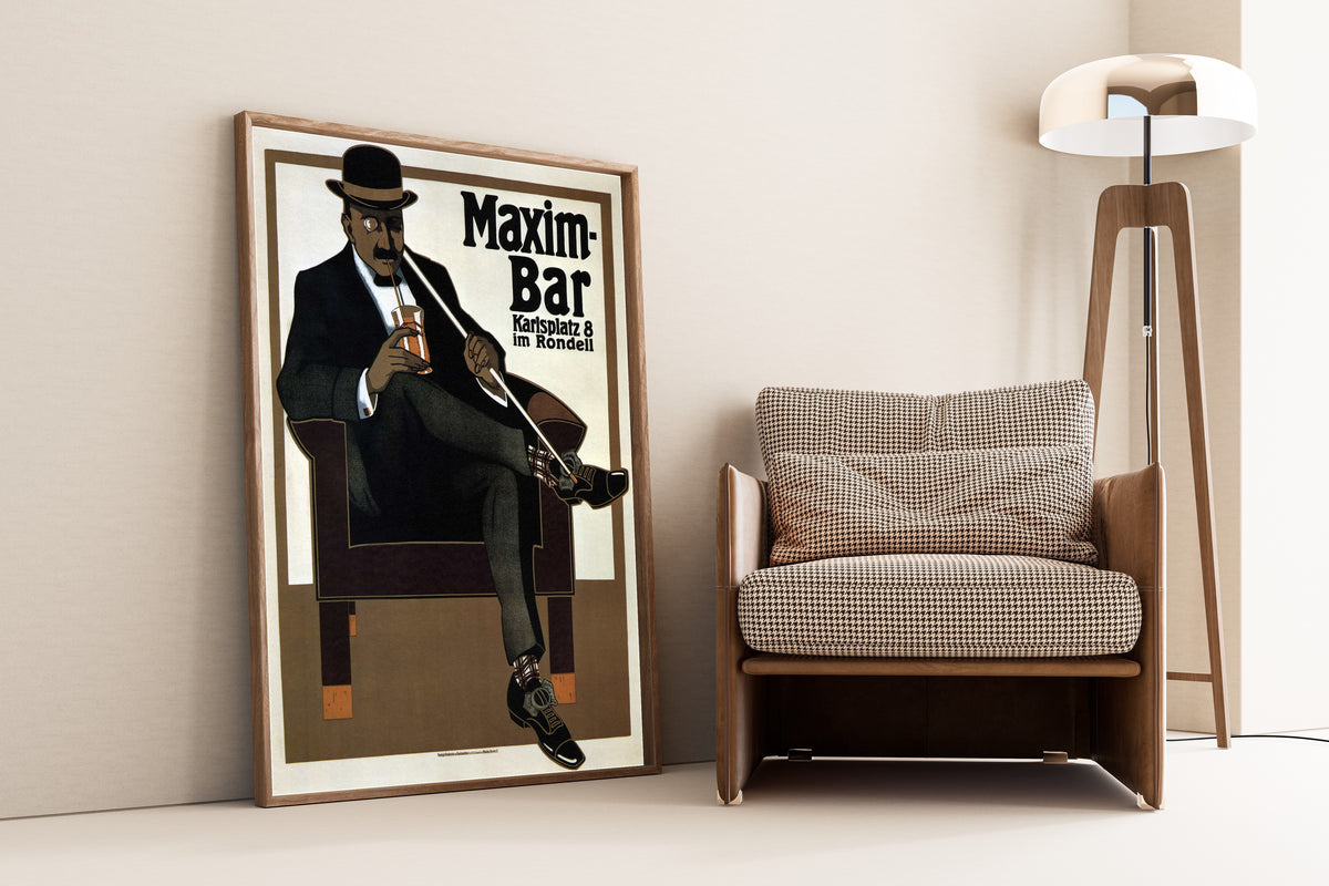 Hans Rudi Erdt — Maxim-Bar | Vintage Poster Print
