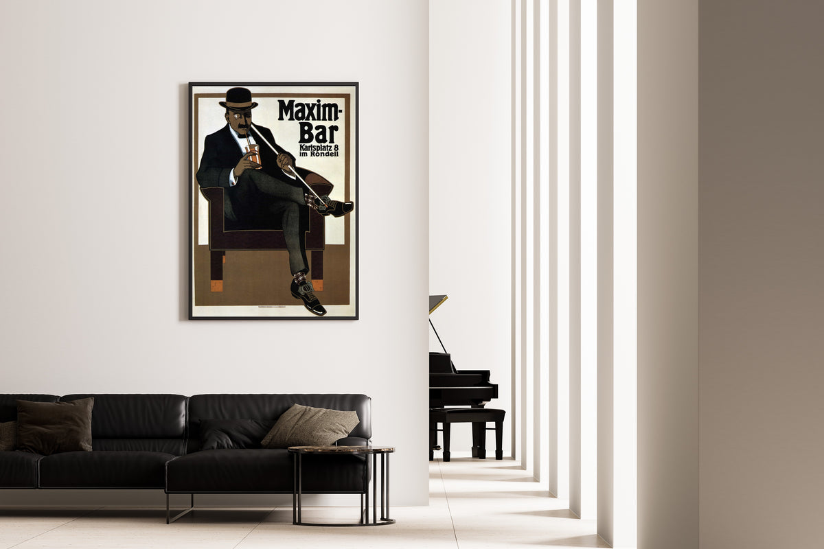Hans Rudi Erdt — Maxim-Bar | Vintage Poster Print