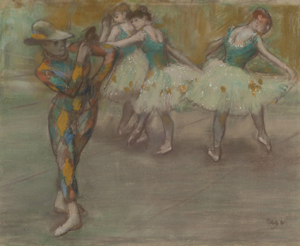 Edgar Degas — Harlequin Dance | Fine Art Print