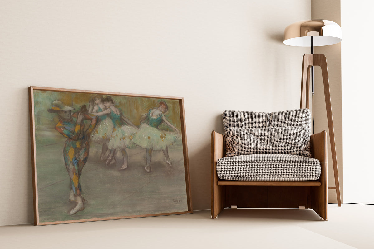 Edgar Degas — Harlequin Dance | Fine Art Print