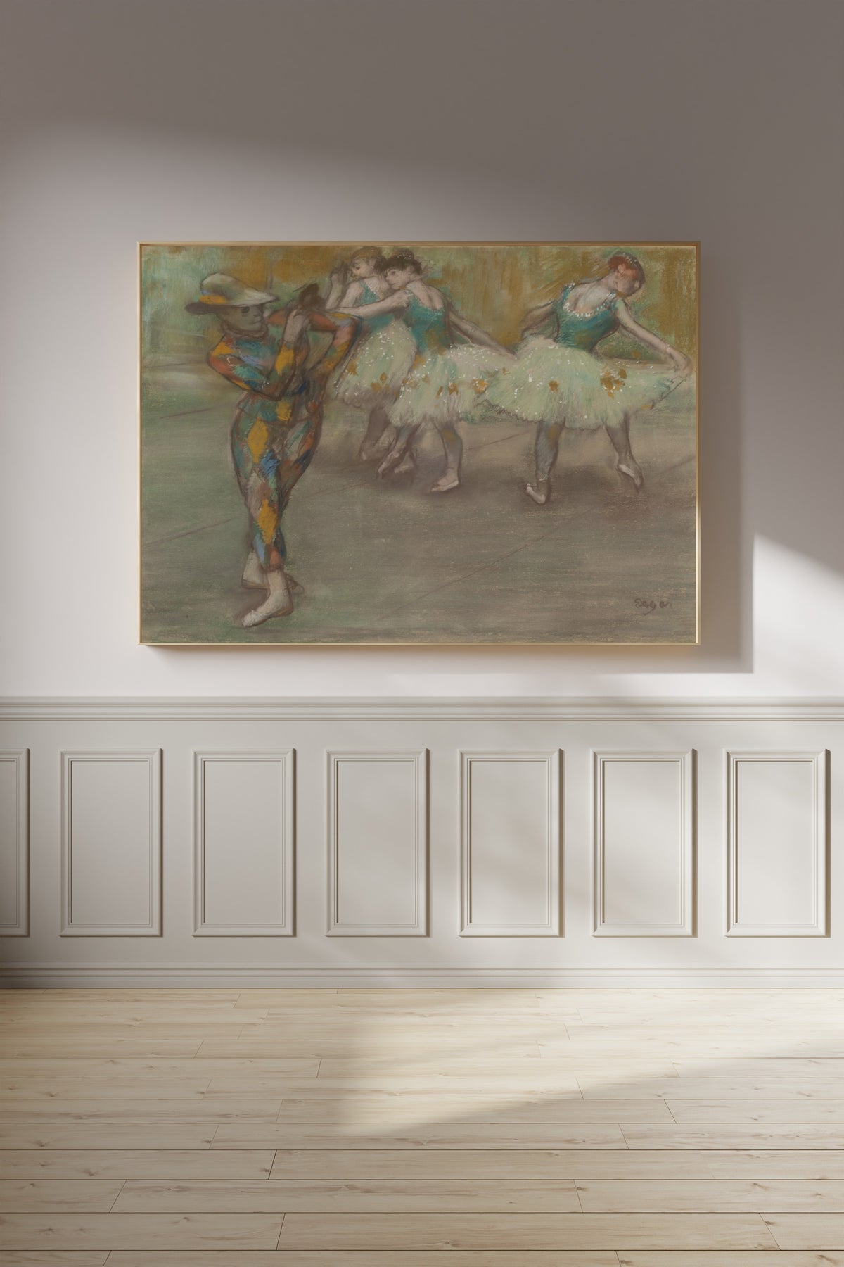 Edgar Degas — Harlequin Dance | Fine Art Print