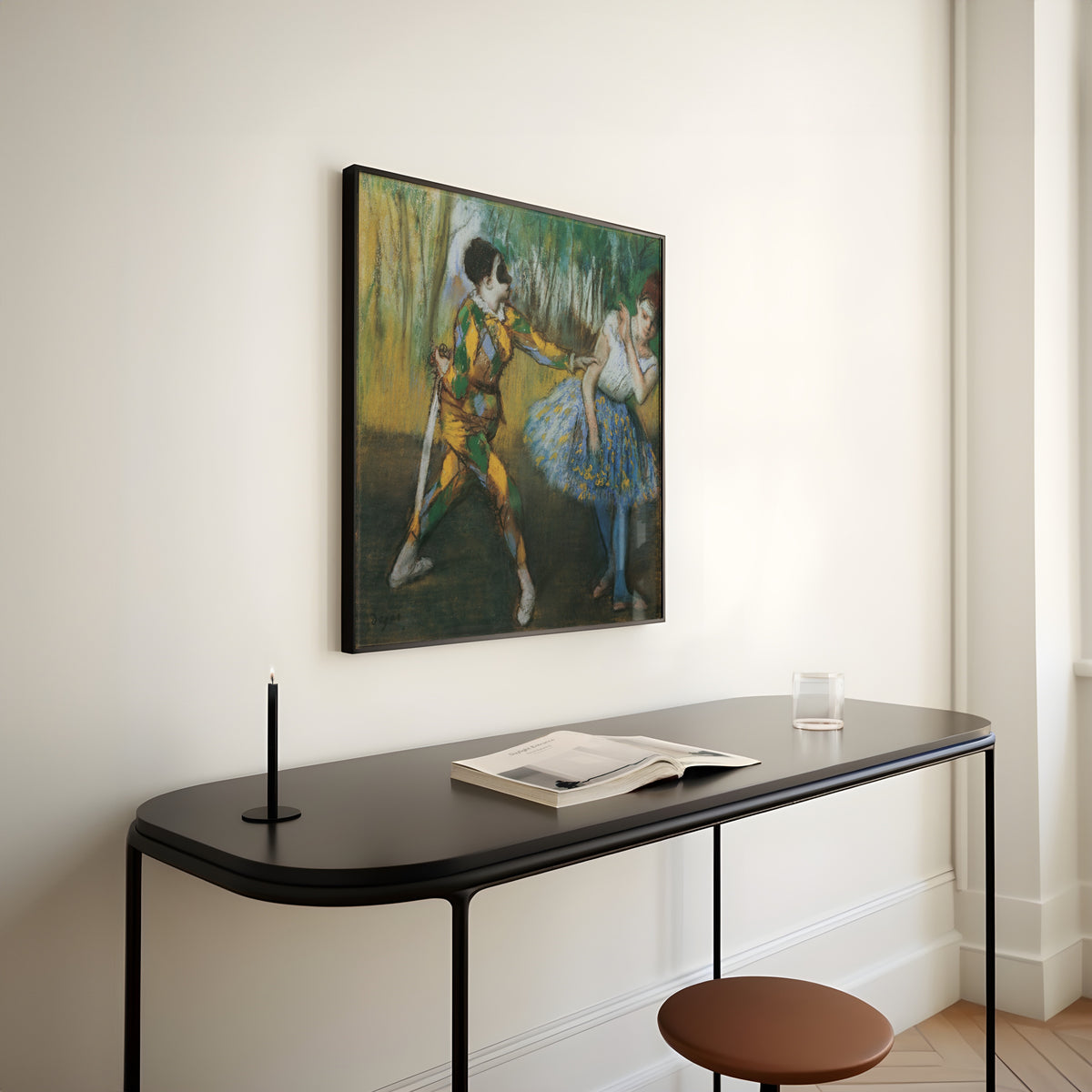 Edgar Degas — Harlequin and Columbine | Fine Art Print