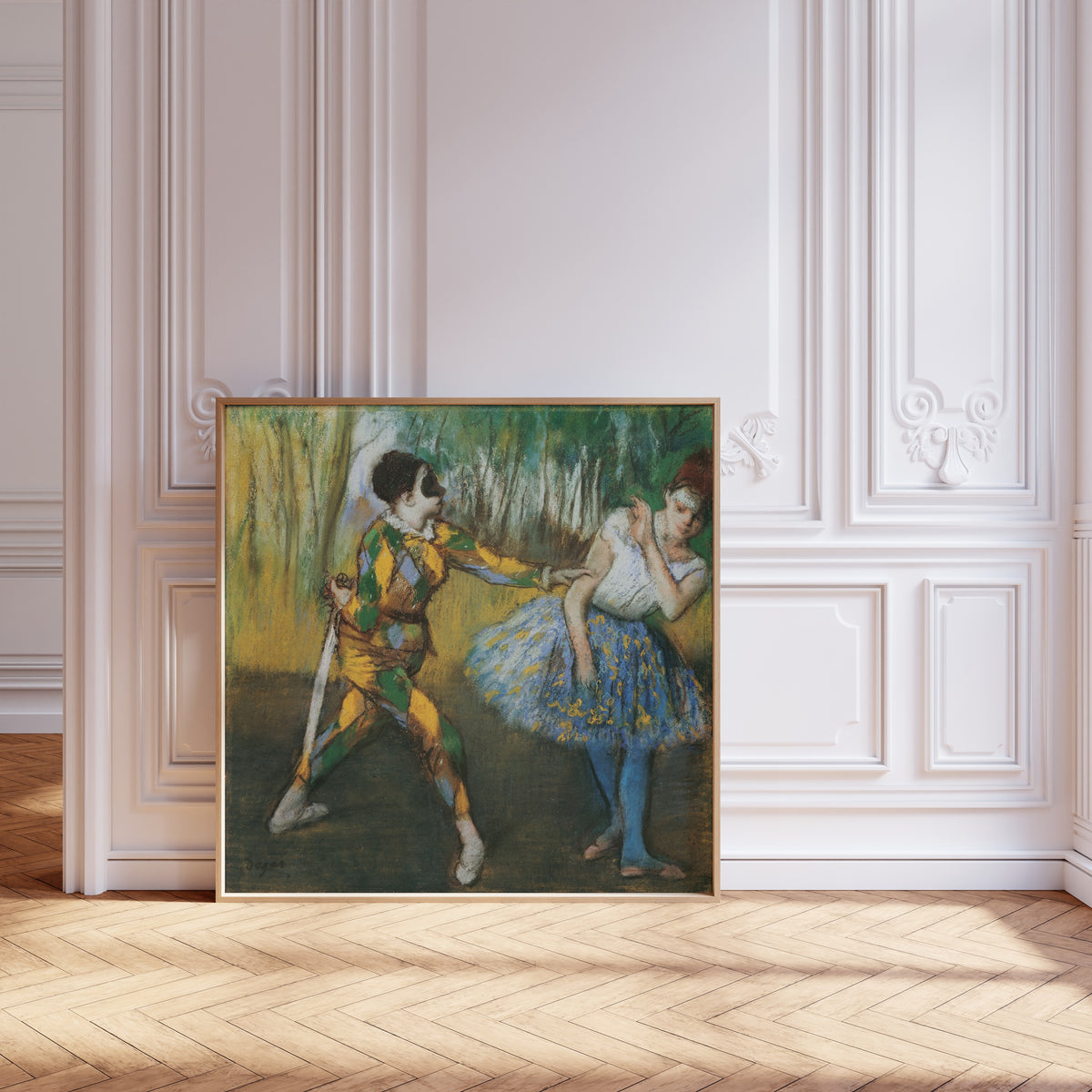 Edgar Degas — Harlequin and Columbine | Fine Art Print