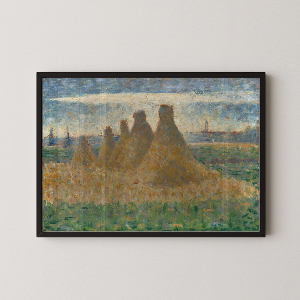Georges Seurat — Haystacks | Fine Art Print