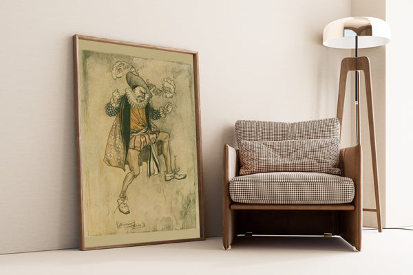 Arthur Rackham — He Bounced Up and Down | Fairy Tale Illustration Print