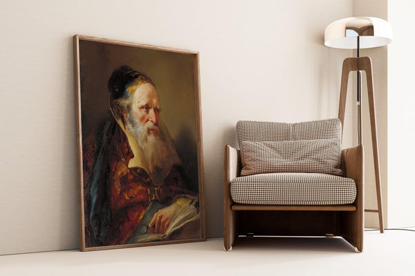 Giovanni Battista Tiepolo — Head of a Philosopher | Fine Art Print