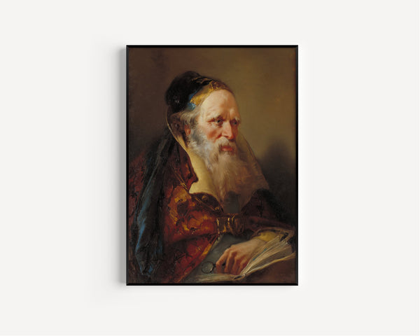 Giovanni Battista Tiepolo — Head of a Philosopher | Fine Art Print