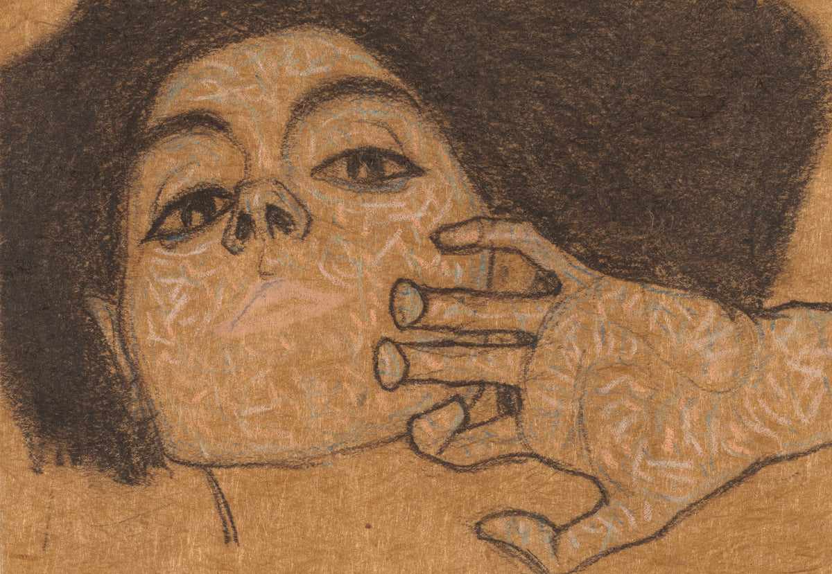 Egon Schiele — Head of a Woman | Expressionist Fine Art Print