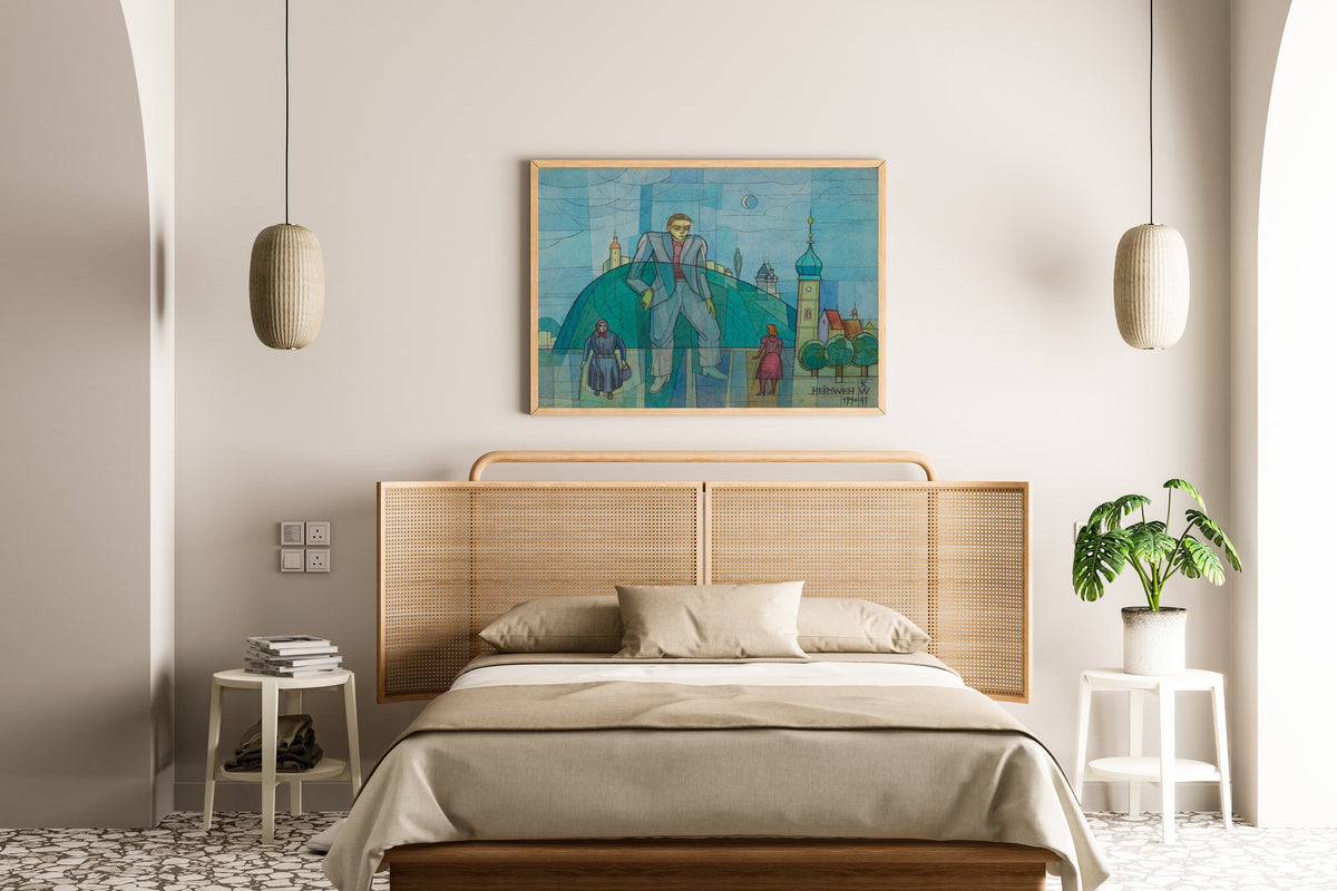 Karl Wiener — Heimweh (Homesickness) | Surreal Art Print