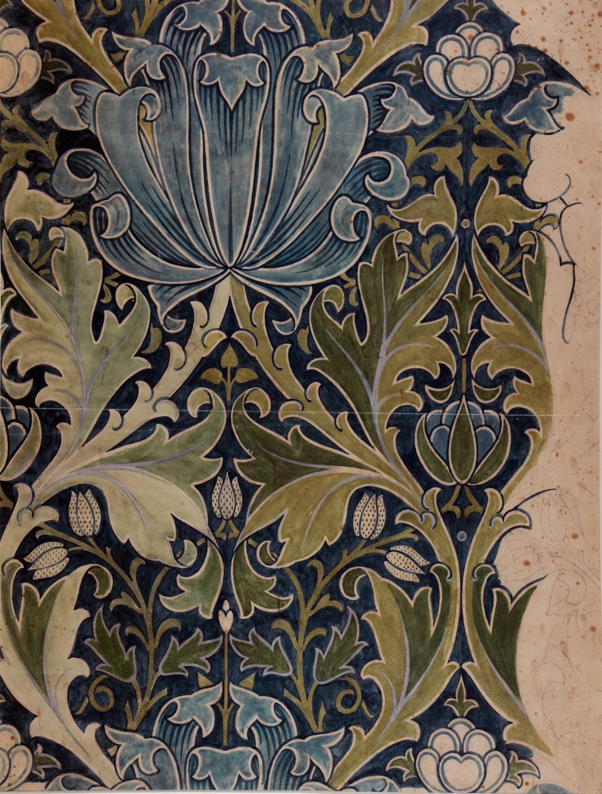 John Henry Dearle — Helena [textile] | Textile Design Print