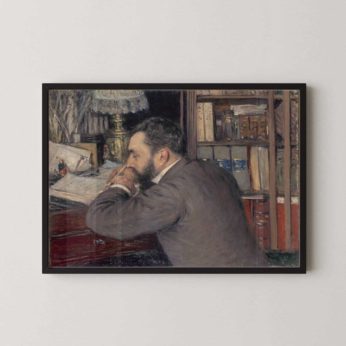 Gustave Caillebotte — Henri Cordier | Fine Art Print