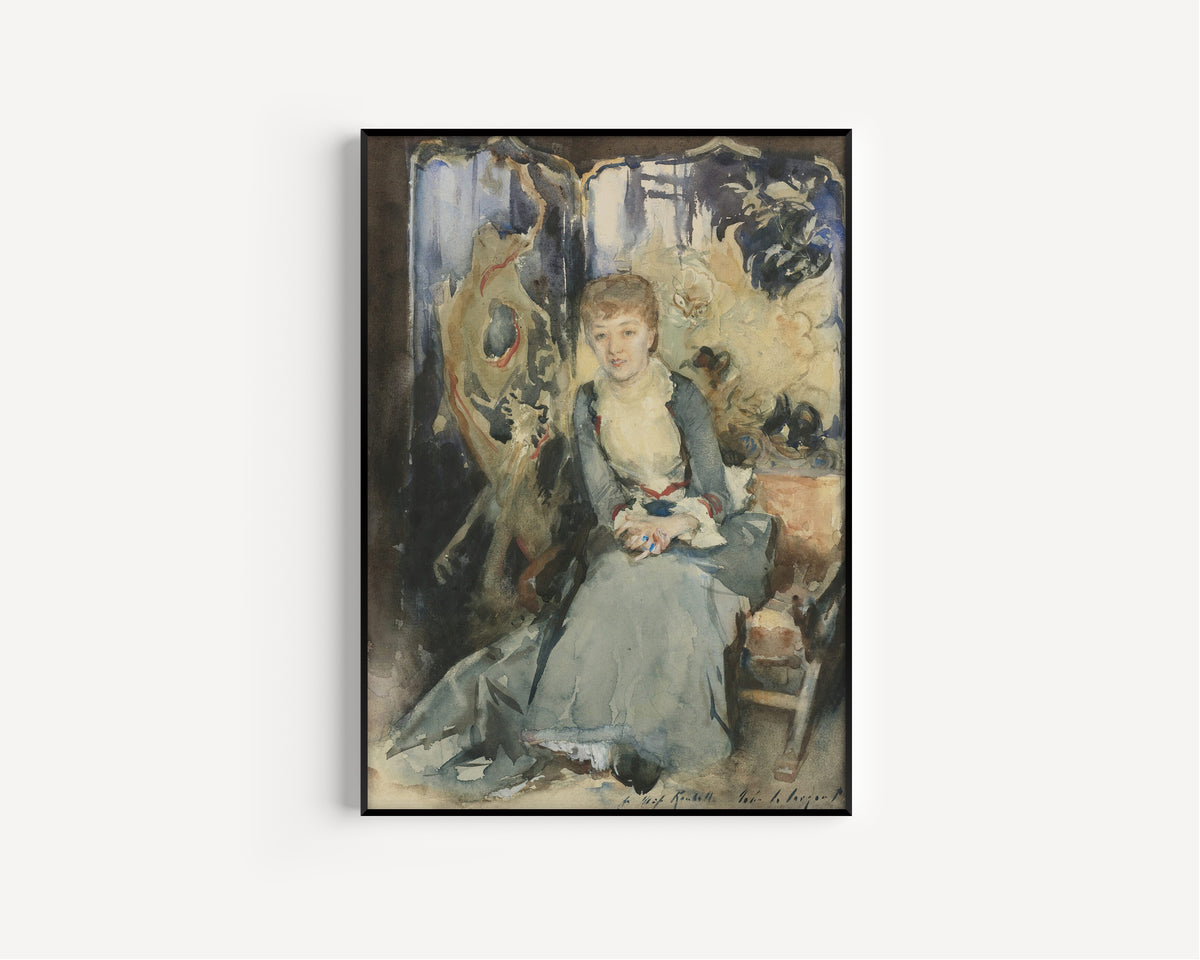 John Singer Sargent — Henrietta Reubell | Fine Art Print