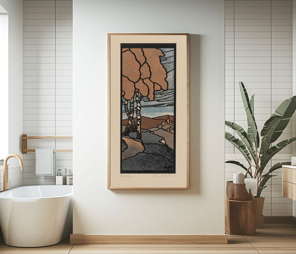 Alexander Kanoldt — Herbst | Woodcut Print