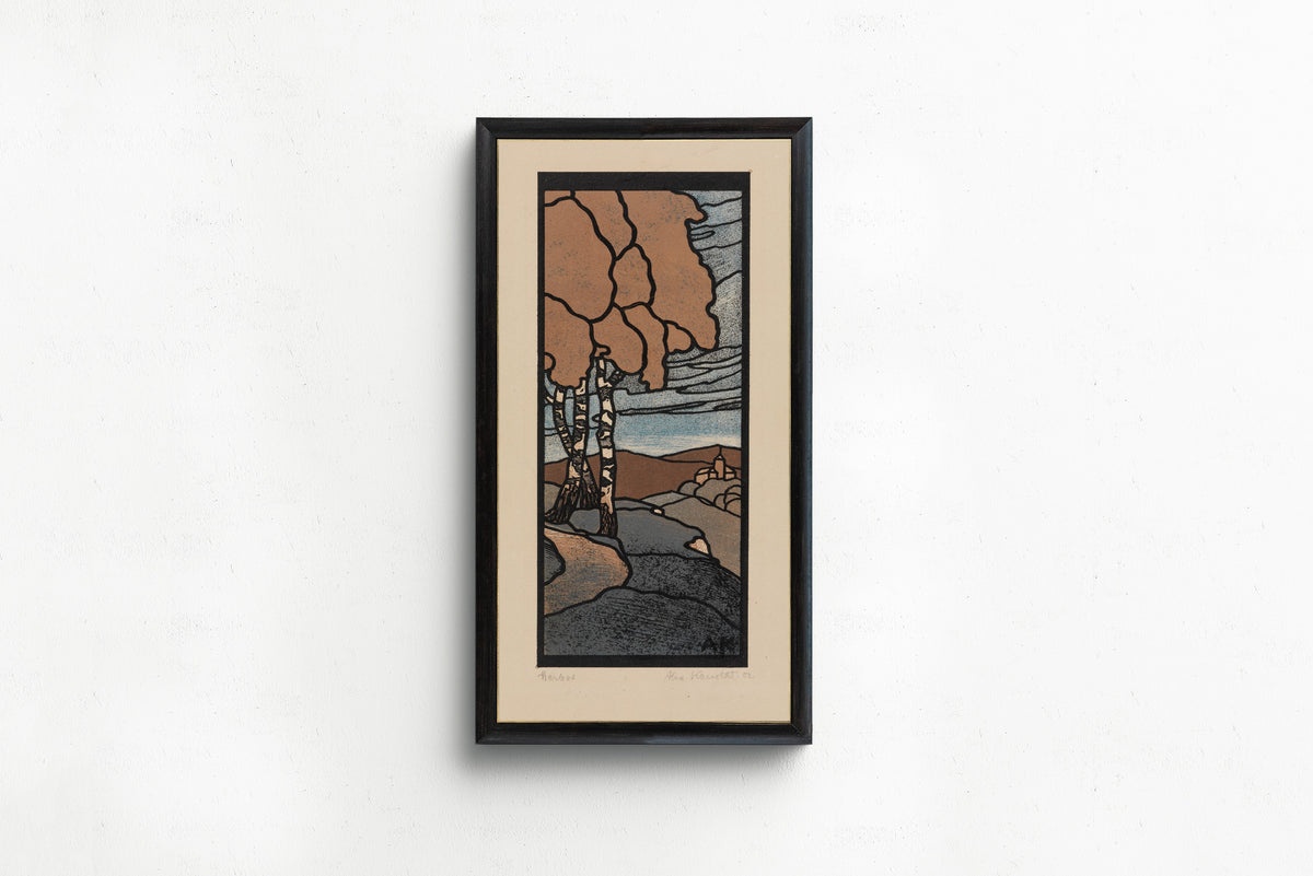Alexander Kanoldt — Herbst | Woodcut Print