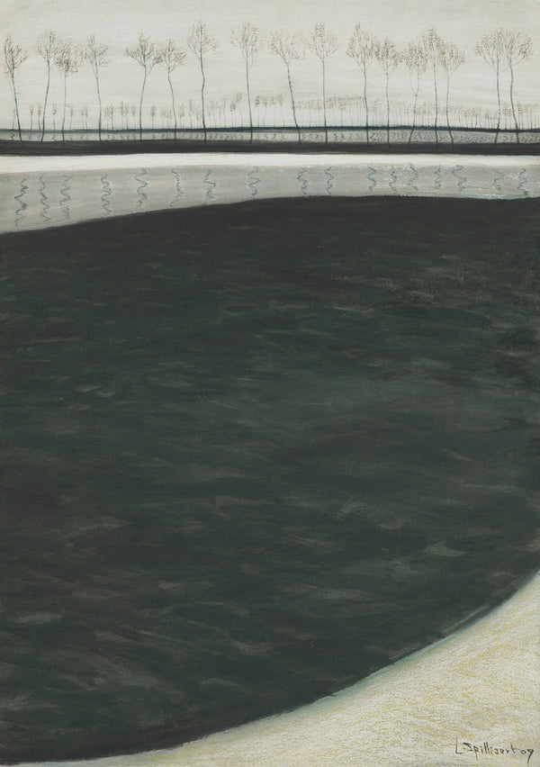 Léon Spilliaert — Het kanaal | Symbolist Art Print