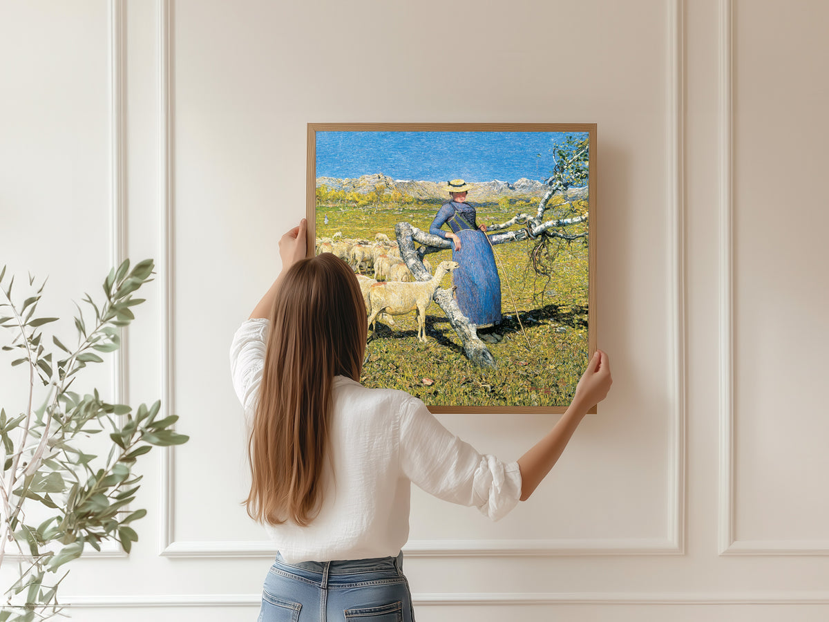Giovanni Segantini — High Noon in the Alps | Fine Art Print