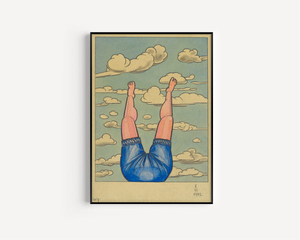 Karl Wiener — Himmelfahrt (Ascension) | Surreal Art Print