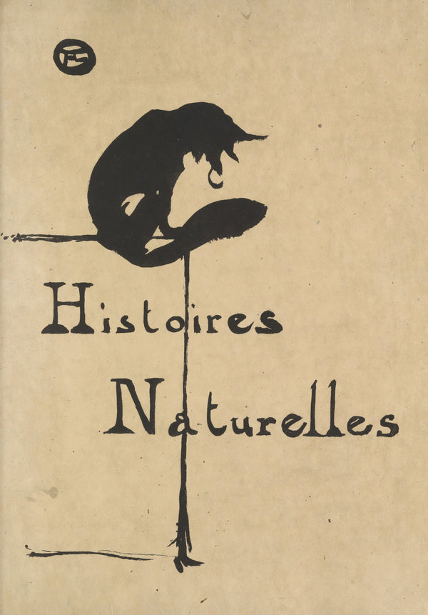 Henri de Toulouse-Lautrec — Histoires Naturelles: Title Page | Lithograph Print