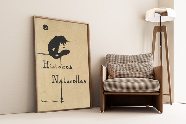Henri de Toulouse-Lautrec — Histoires Naturelles: Title Page | Lithograph Print