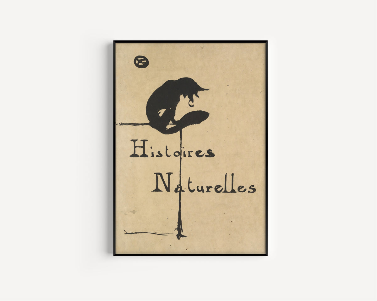 Henri de Toulouse-Lautrec — Histoires Naturelles: Title Page | Lithograph Print