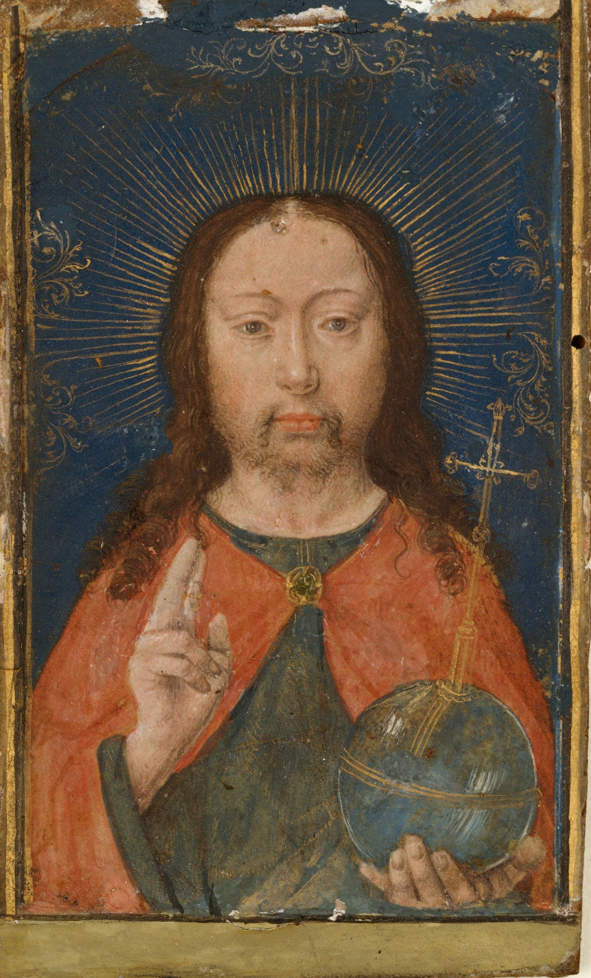 Gerard David — Holy Face | Illuminated Manuscript Print