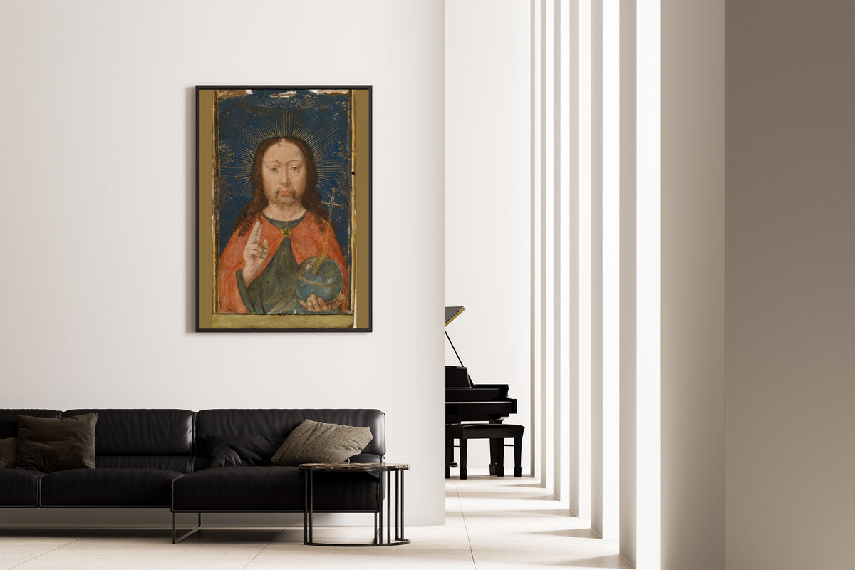 Gerard David — Holy Face | Illuminated Manuscript Print