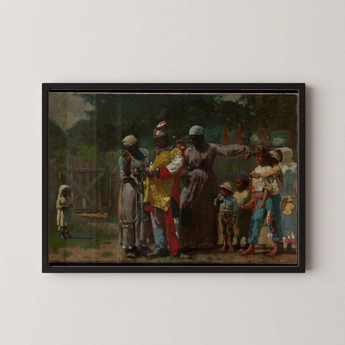 Winslow Homer — Dressing for the Carnival | Fine Art Print