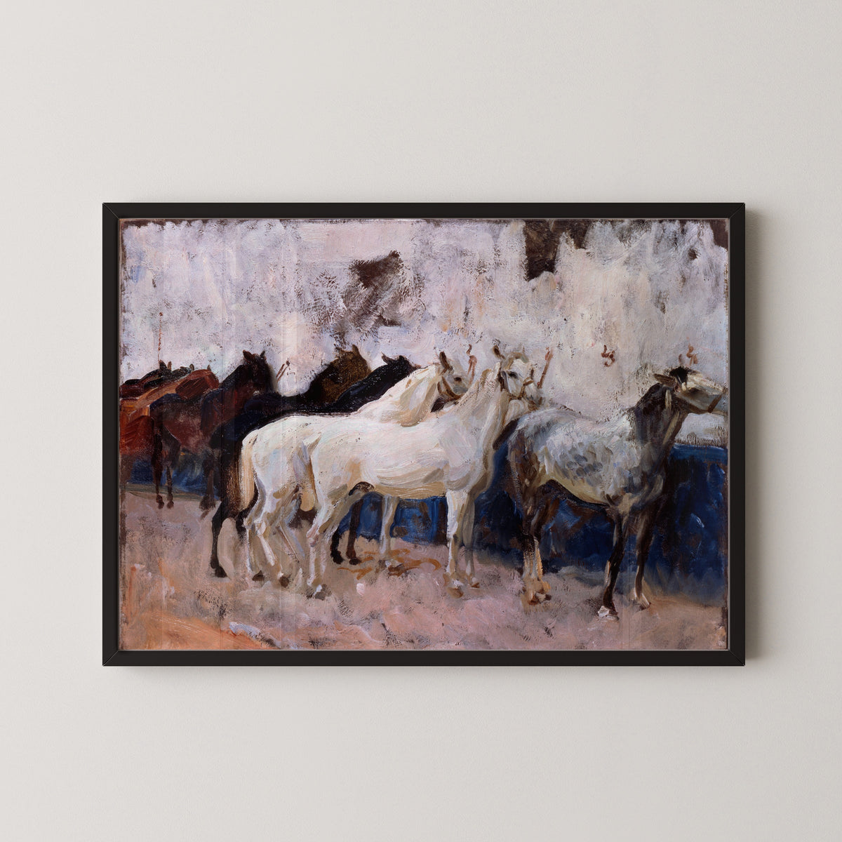 John Singer Sargent — Horses at Palma | Fine Art Print