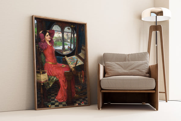 John William Waterhouse — I Am Half-Sick of Shadows, Said the Lady of Shalott | Pre-Raphaelite Art Print