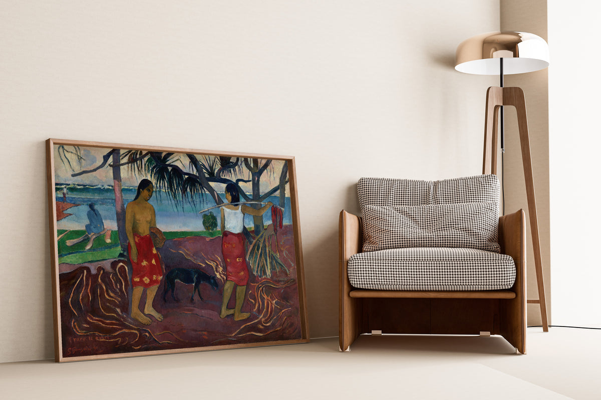 Paul Gauguin — I Raro te Oviri (Under the Pandanus) | Fine Art Print